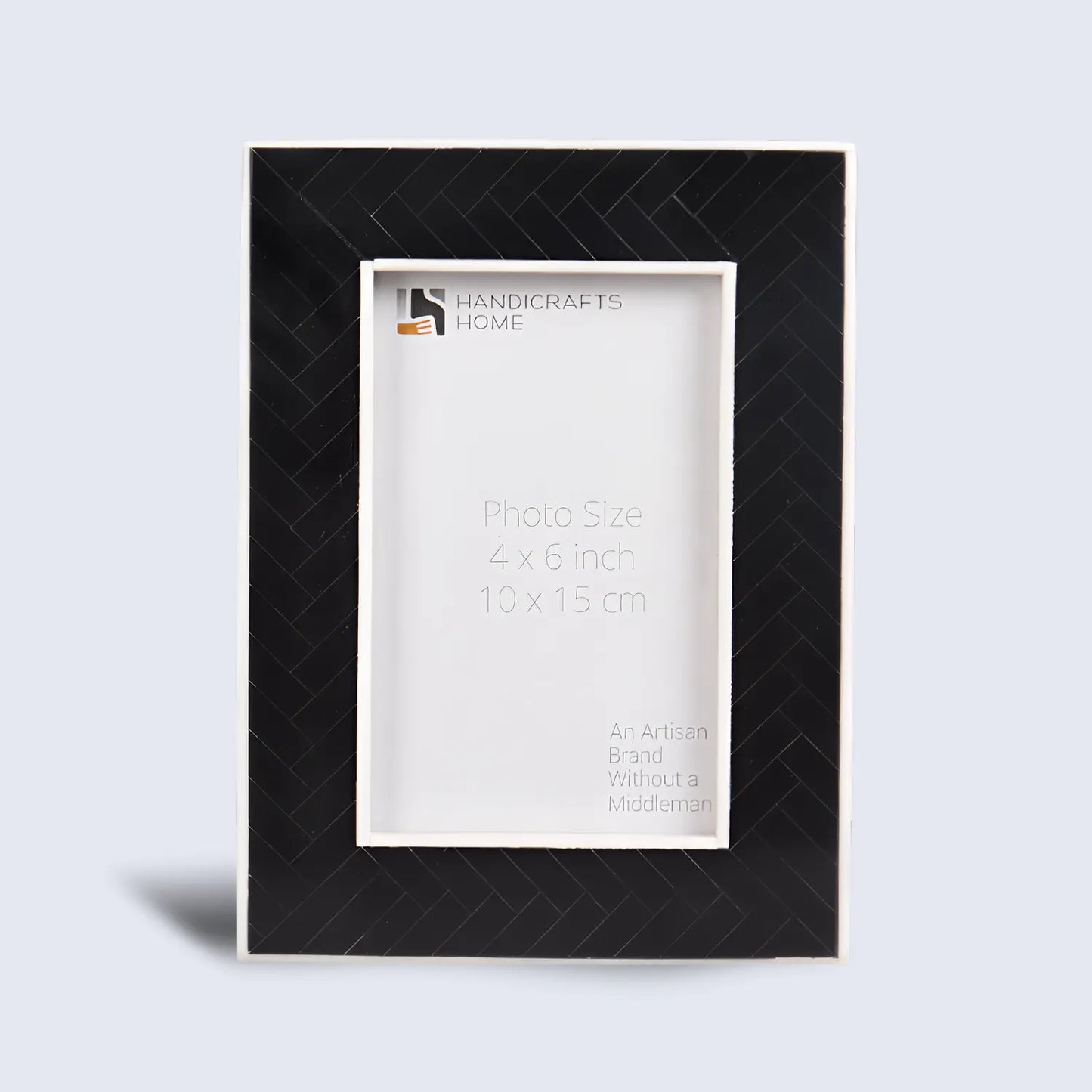 Black & White Resin Inlay Handmade Picture Frame – 4x6 & 5x7 – Wholesale picture frames