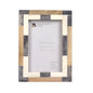 Bone Inlay & Mango Wood Tile Pattern Picture Frame