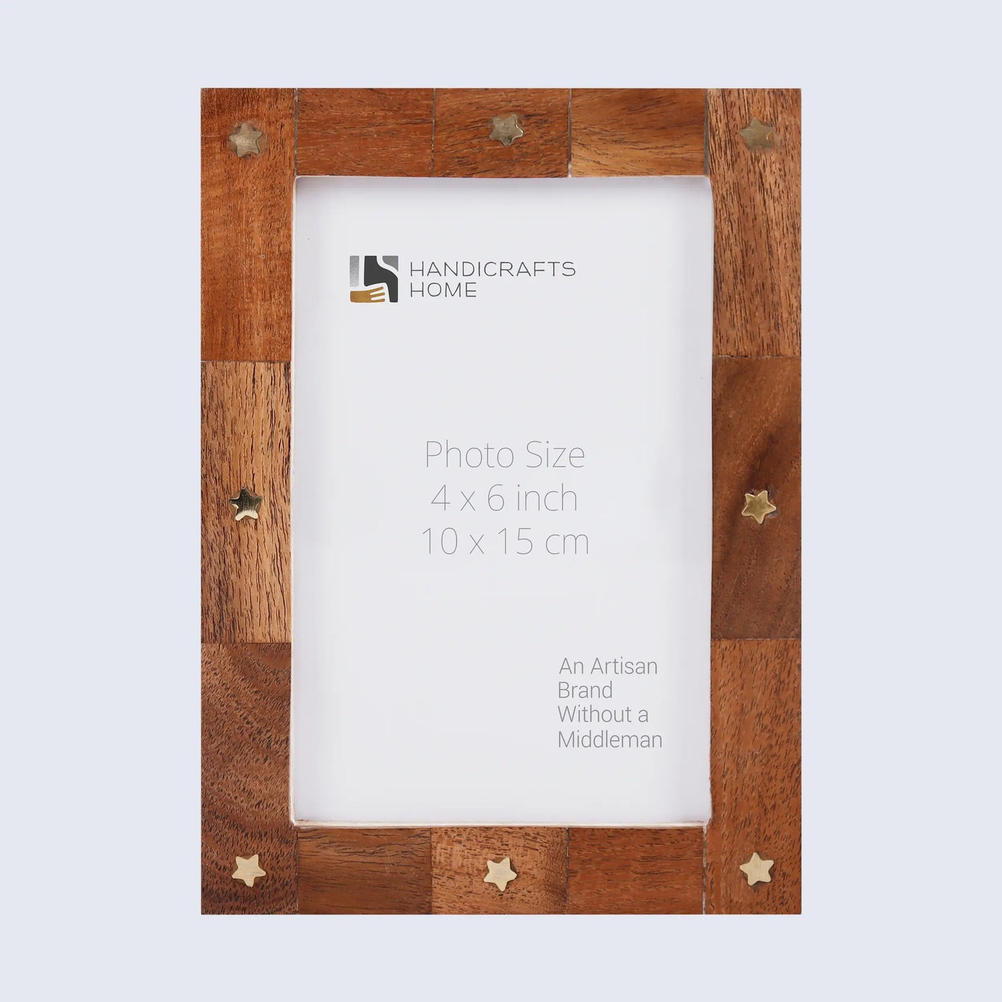 Picture Frames Starwood Pattern Brass & Wooden Collection in 3 Sizes – Wholesale picture frames