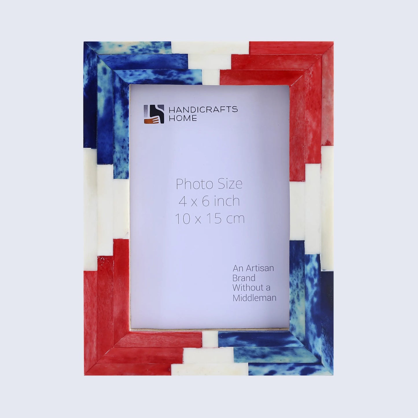 Picture Frames Apache Ceremony Pattern Bone Inlay Collection in 2 Sizes