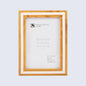 Picture Frames Avant Amber Pattern Resin Inlay Collection in 3 Sizes