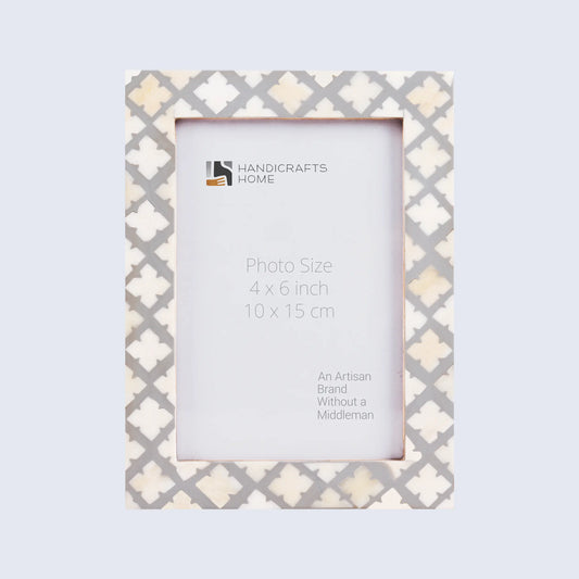 Picture Frames Avant Ashley Collection Bone & Resin Inlay Collection in 3 Sizes