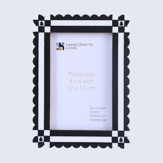 Picture Frames Chalet Nair Pattern Resin Inlay Collection in 2 Sizes – Wholesale picture frames