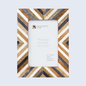 Picture Frames Hypno Dream Pattern Resin Inlay Collection in 4 Sizes