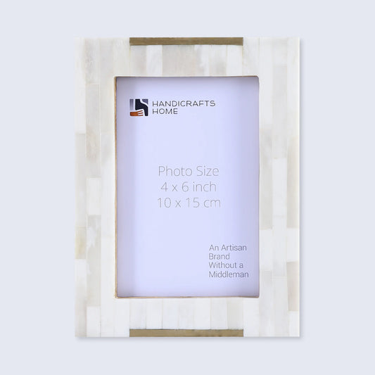 Picture Frames Palace Banquet Pattern Bone Inlay Collection in 2 Sizes