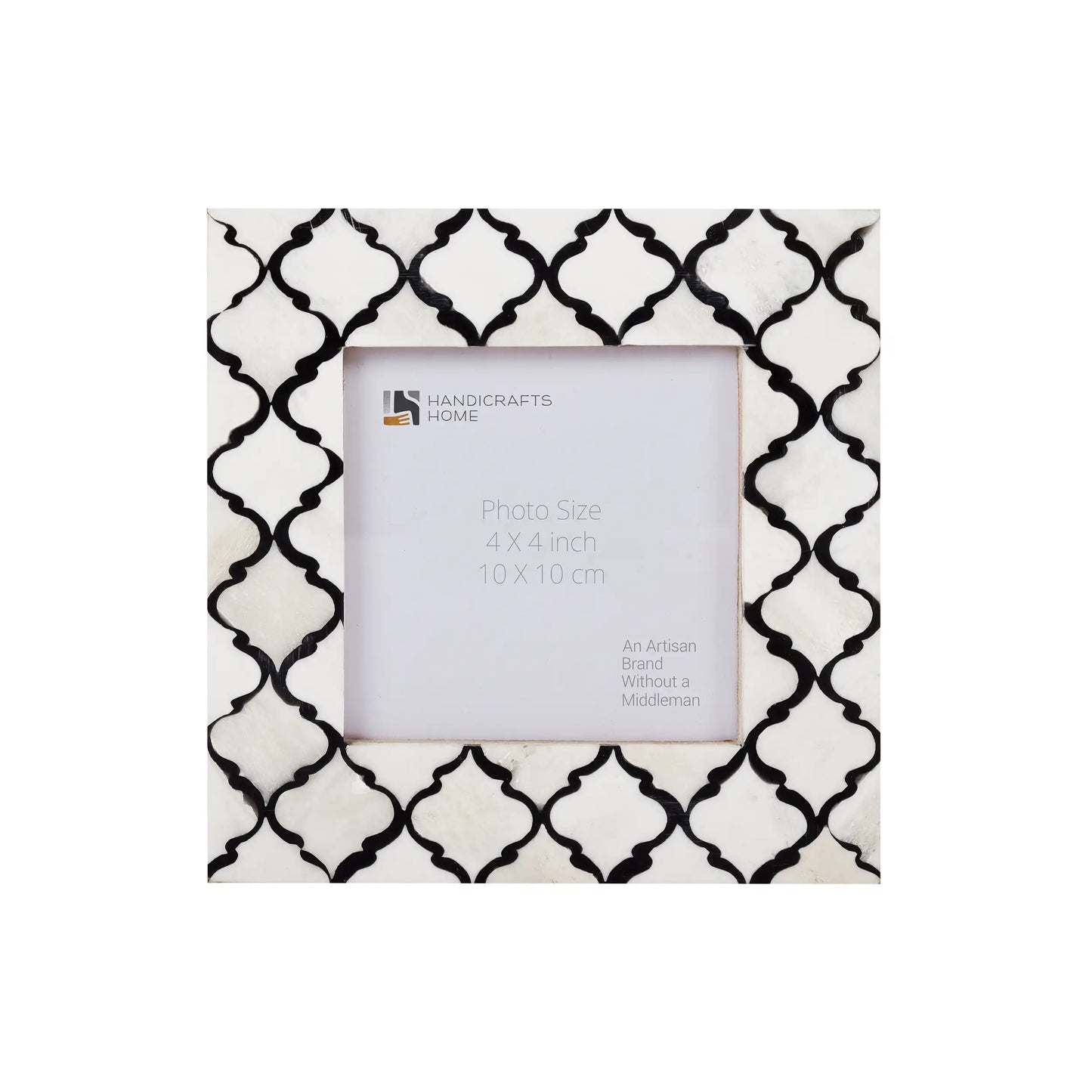 Picture Frames Moroccan Pattern Bone & Resin Inlay Collection in 27 Sizes, Black – Wholesale picture frames