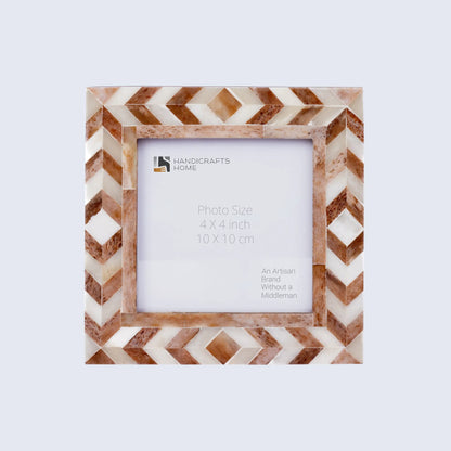 Baby Picture Frames Taj Pattern Bone Inlay Collection in 3 Sizes