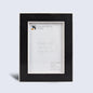 Black & White Resin Inlay Handmade Picture Frame – 4x6 & 5x7