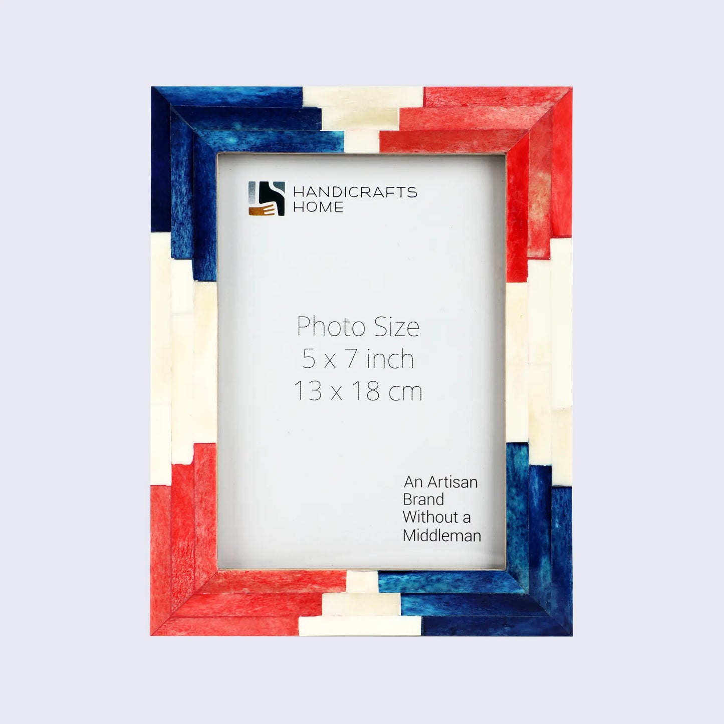 Picture Frames Apache Ceremony Pattern Bone Inlay Collection in 2 Sizes