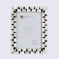 Picture Frames Pearlescent Flash Pattern Mother of Pearl & Resin Collection in 3 Sizes
