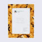 Picture Frames Pearlescent Honey Pattern Resin Inlay Collection in 3 Sizes
