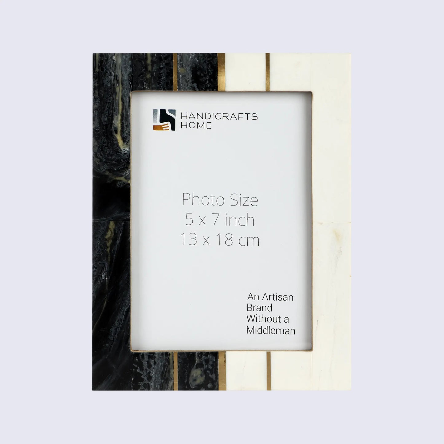 Picture Frames West Coast Ventura Pattern Bone & Resin Inlay Collection in 2 Sizes