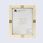 Resin Inlay White & Gold Picture Frame For Desk & Wall-3 Sizes – Wholesale picture frames