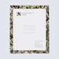 Picture Frames Rare Earth Corsica Black Pattern Resin Inlay Collection in 3 Sizes