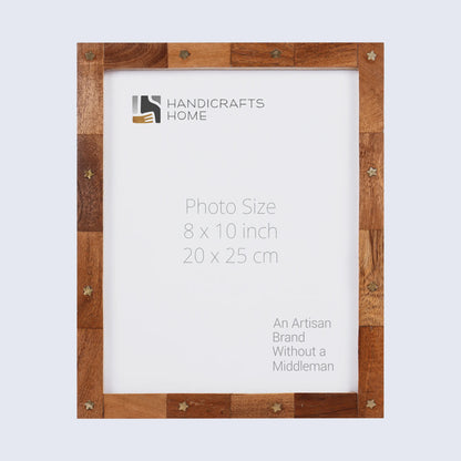 Picture Frames Starwood Pattern Brass & Wooden Collection in 3 Sizes – Wholesale picture frames