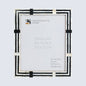 Picture Frames Pearlescent Motif Pattern Mother of Pearl & Resin Collection in 3 Sizes