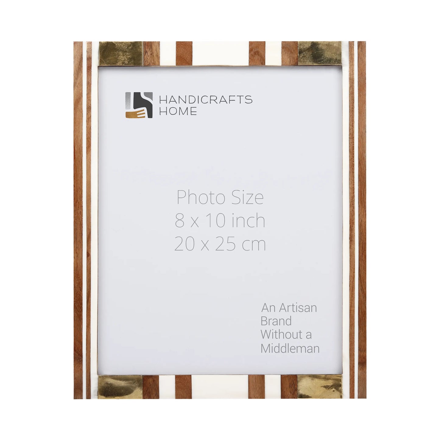 Picture Frames Artisan Midas Pattern Resin Inlay Collection in 3 Sizes