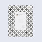 Picture Frames Mosaic Star Pattern Bone & Resin Inlay Collection in 3 colors, 4x6