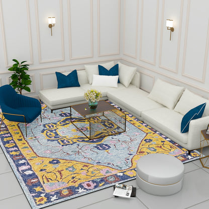 Premium Hand-Tufted Rug Made of 100% Wool  - Royal Realm - 8x10 Feet