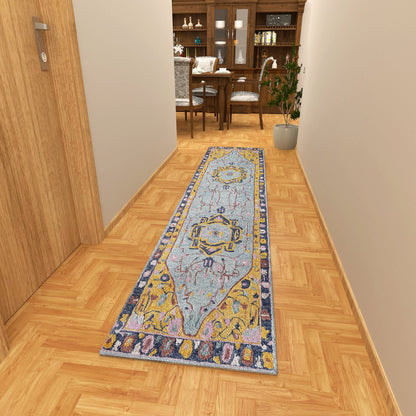 Premium Hand-Tufted Rug Made of 100% Wool  - Royal Realm - 2x10 Feet