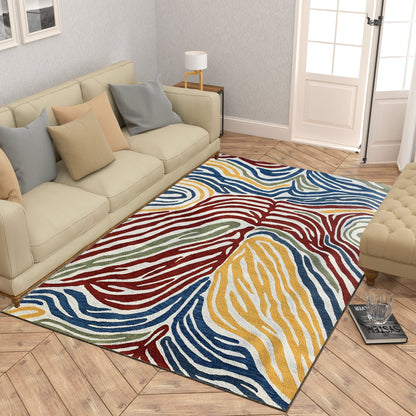 Premium Hand-Tufted Rug Made of 100% Wool  - Savanna - 5x8 Feet