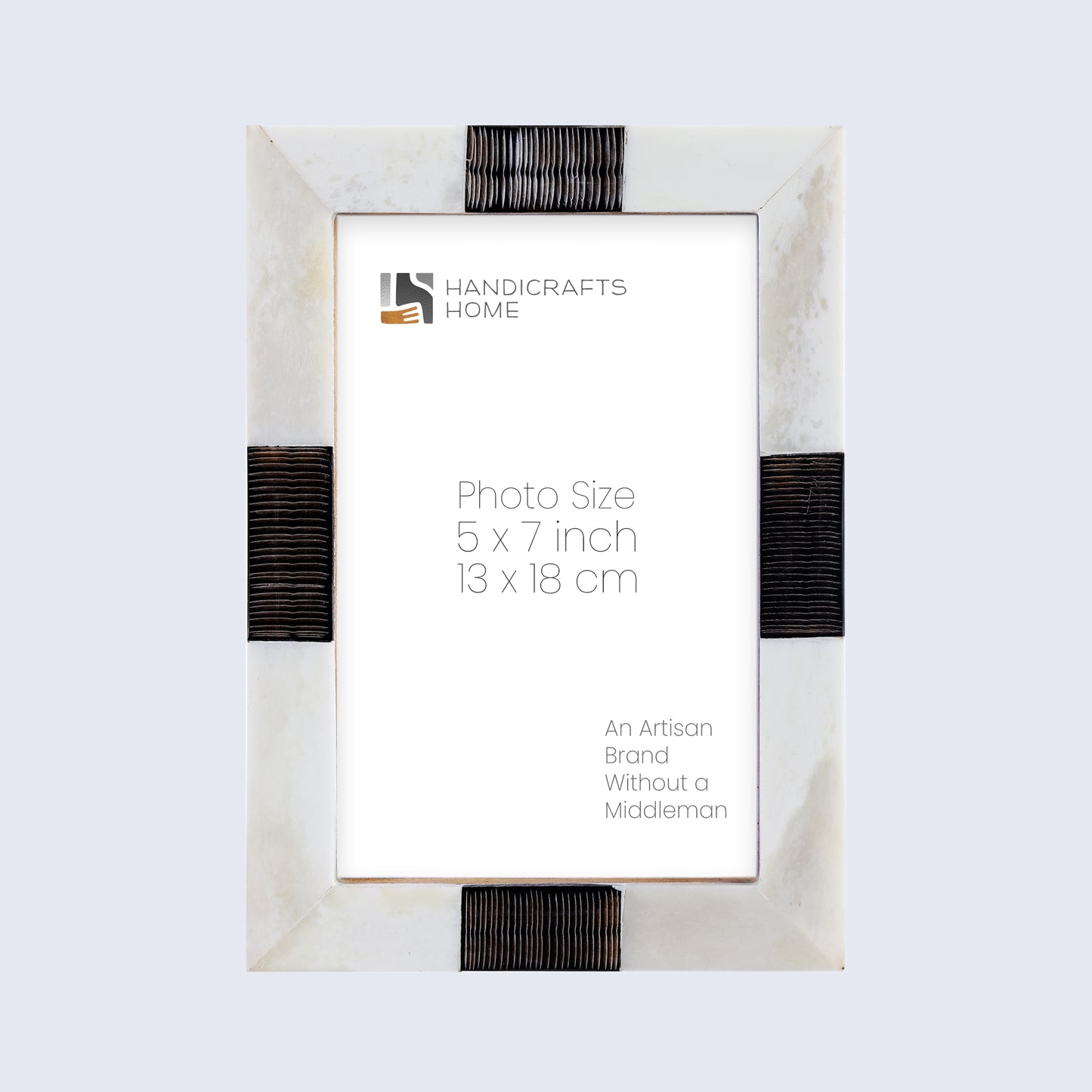 Picture Frames Sea Siren Teles Bone & Horn Inlay Collection in 2 Sizes