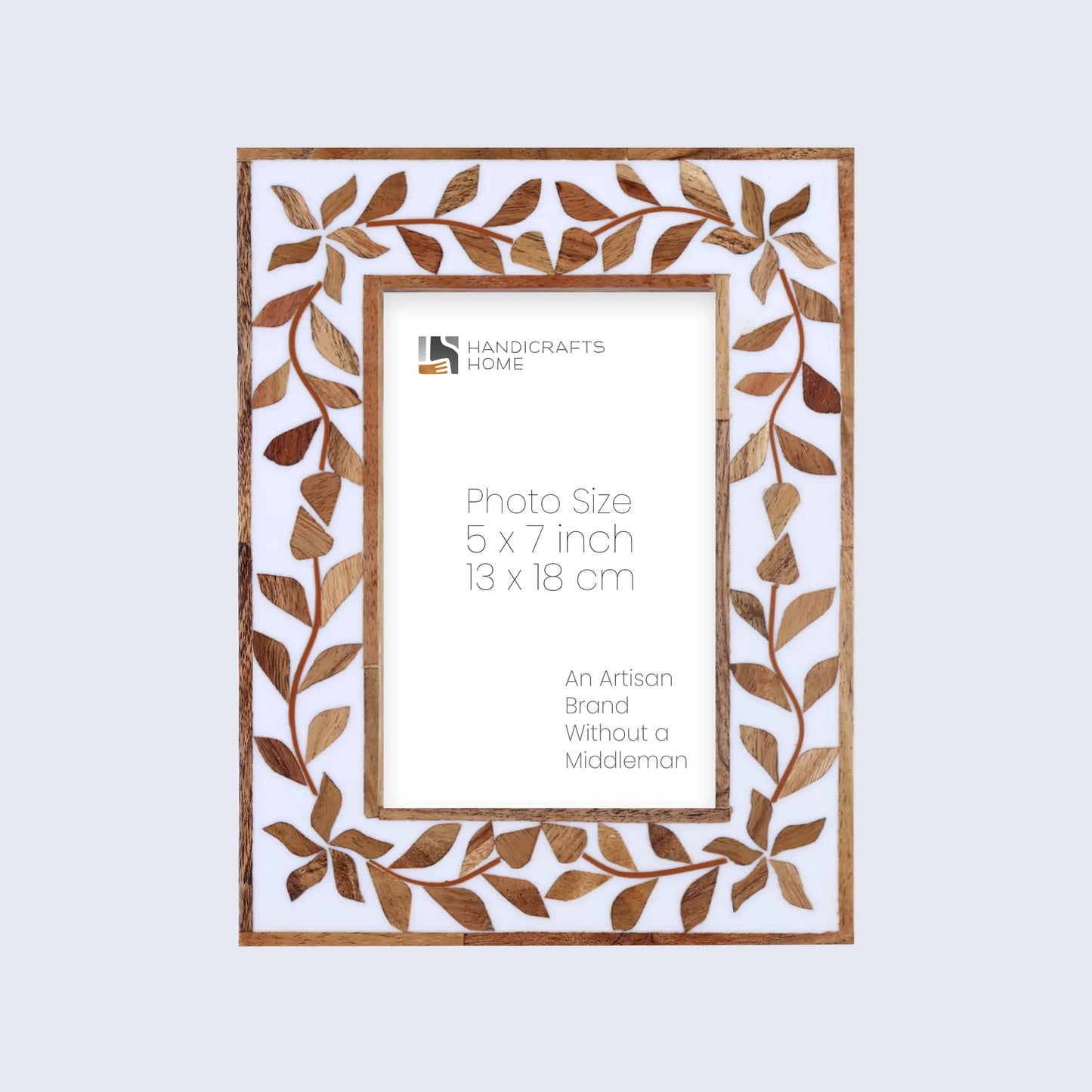 Picture Frames Alhambra Cama Pattern Resin Inlay Collection in 3 Sizes