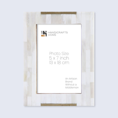 Picture Frames Palace Banquet Pattern Bone Inlay Collection in 2 Sizes