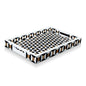 Decorative Trays Discovery Cypher Pattern Resin Inlay Collection in 2 Sizes