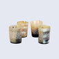 Horn Whiskey Shot Glasses Pack (4,8 & 12) – Hold Up to 6.5oz, Knot
